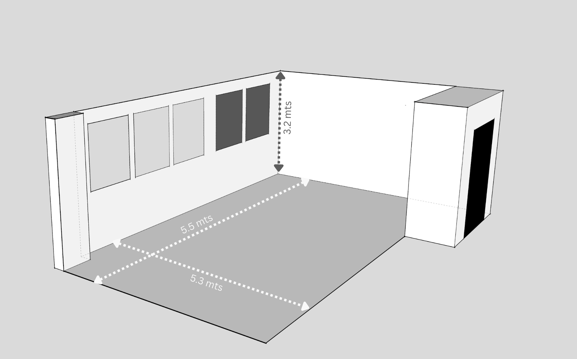 Photo `studio floorplan - The Quick Brown Fox Video Production
